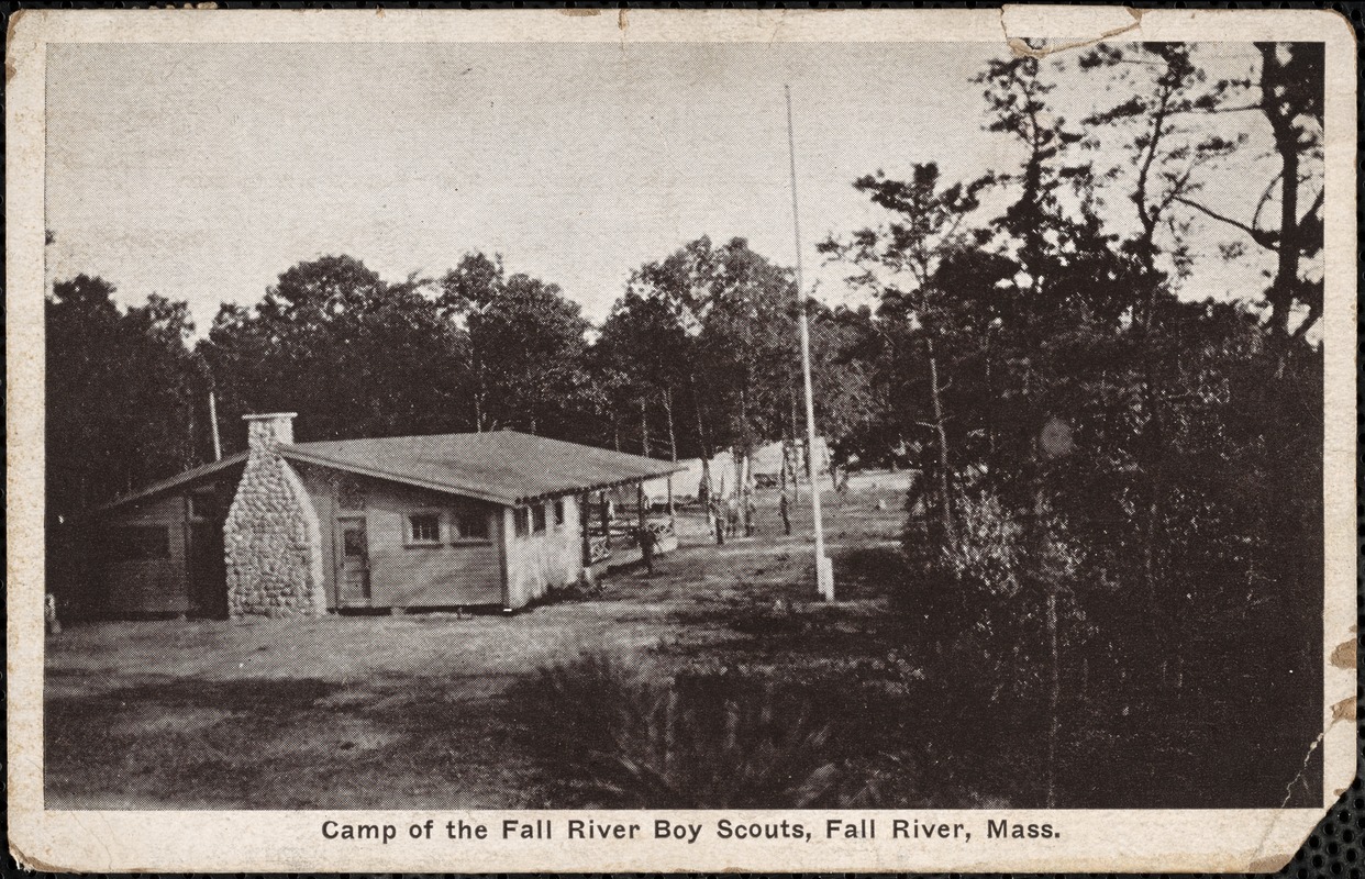 Camp of the Fall River boy scouts, Fall River, Mass.