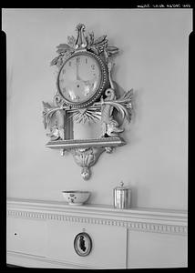 Von Saltza House, interior, clock