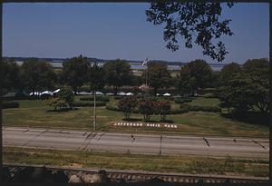 View from above of Jefferson Davis Park, Memphis, Tennessee