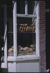 Window with baked goods