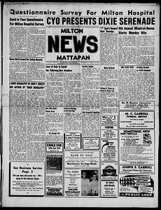 Milton Mattapan News, April 10, 1947