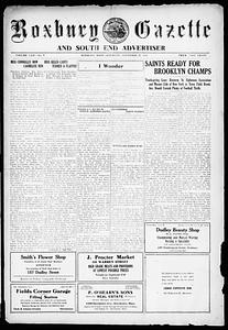 Roxbury Gazette and South End Advertiser, November 22, 1924