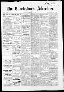 Charlestown Advertiser, October 14, 1876