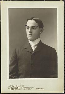 Boston Latin School 1903 Senior portrait, Frank Dimon Littlefield