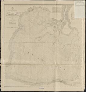 Chart of Lake Saint Clair