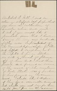 Letter from Eliza J. Allen, Harrisburg, Penn., to Robert R. Hitt, Washington, D.C., 1900 April 9