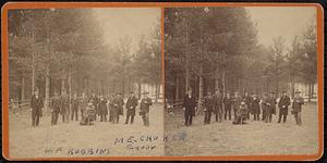 Methodist church group, on church lot