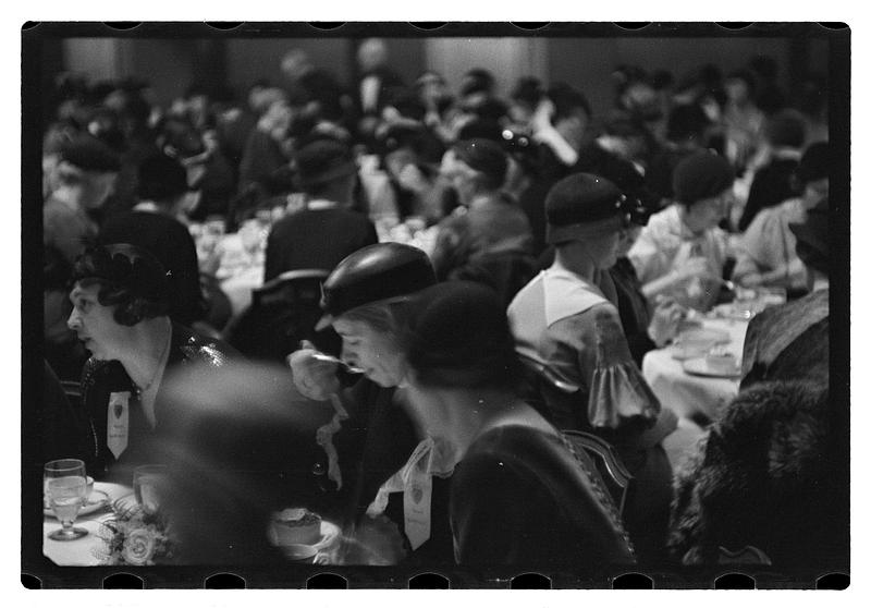 Mrs. Cecil R. Nickolls, at Youth Conference - Hotel Statler