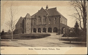 Nevins Memorial Library, Methuen, Mass. - Digital Commonwealth