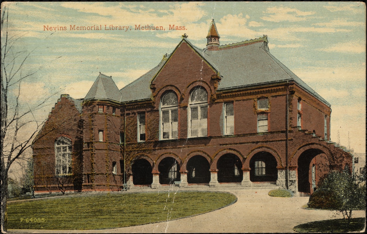 Nevins Memorial Library, Methuen, Mass.