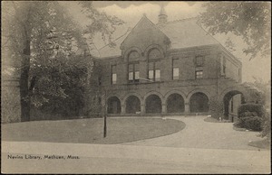 Nevins Library, Methuen, Mass. - Digital Commonwealth