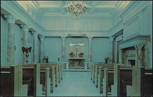 Chapelle de la Maison Provinciale. Presentation-de-Marie, Methuen, Mass.
