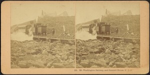 Mt. Washington Railway, and Summit House. U.S.A.