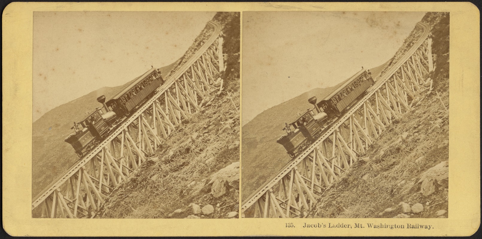 Jacob's ladder, Mt. Washington Railway