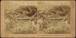 Iron piled like straws, Johnstown, Pa. U.S.A.