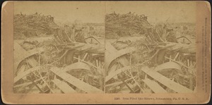 Iron piled like straws, Johnstown, Pa. U.S.A.