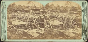 Work of tornado, June 17th, 1882, Grinnell, Iowa