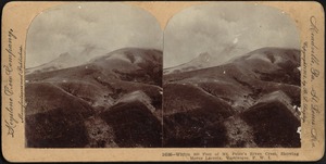 Within 800 feet of Mt. Pelée's riven crest, showing Morne Lacroix, Martinique, F. W. I.