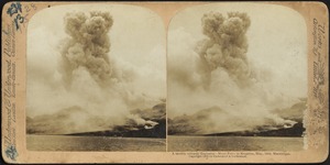 A terrible volcanic explosion -- Mont Pelée in eruption, May 1902, Martinique