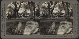 Lexington Common, Lexington, Mass., U.S.A.
