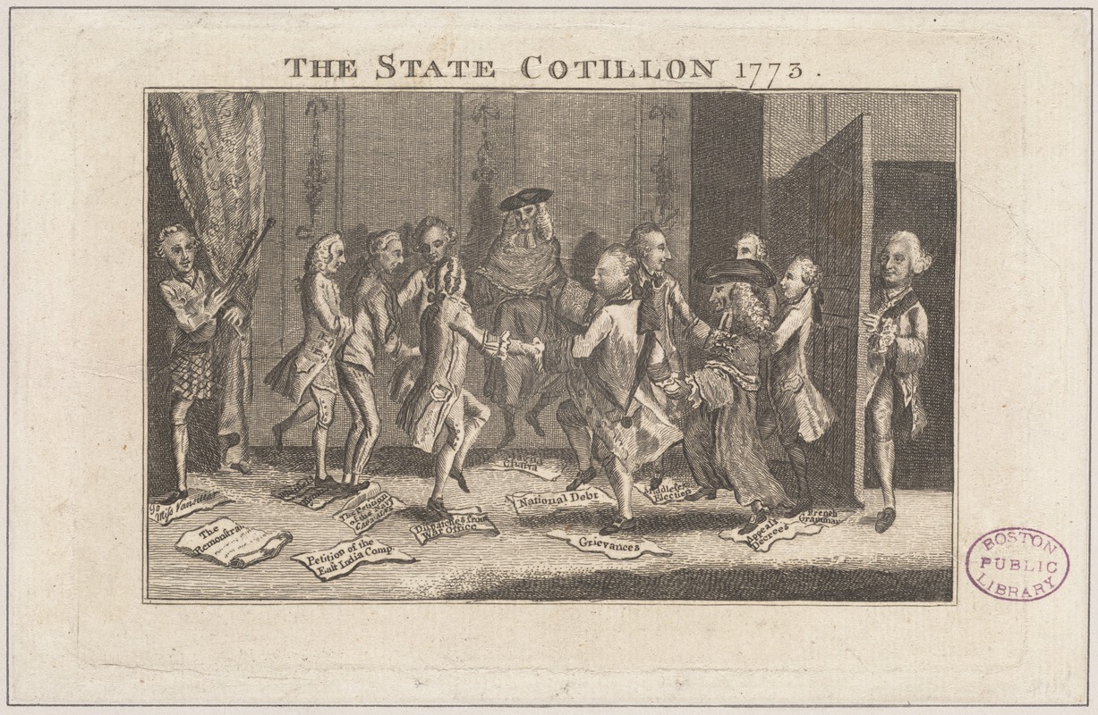 The state cotillon 1773