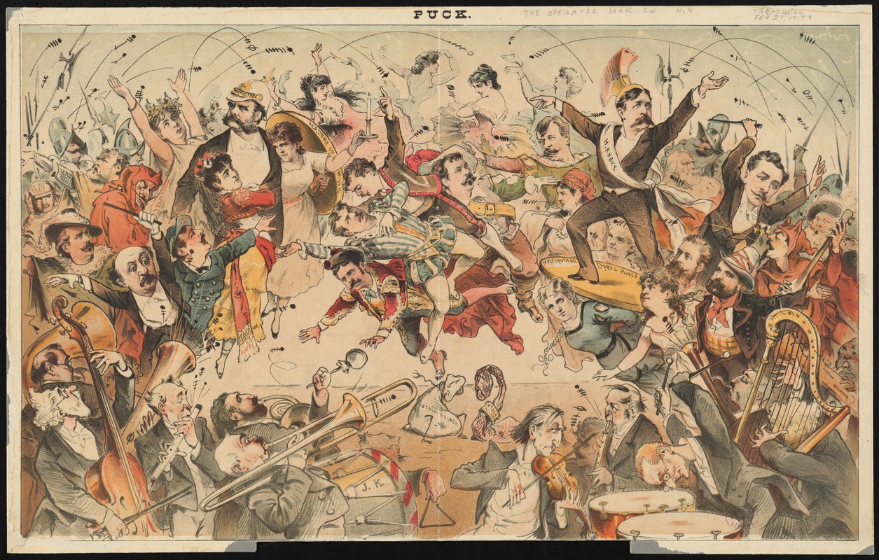 The operatic war in N. Y.