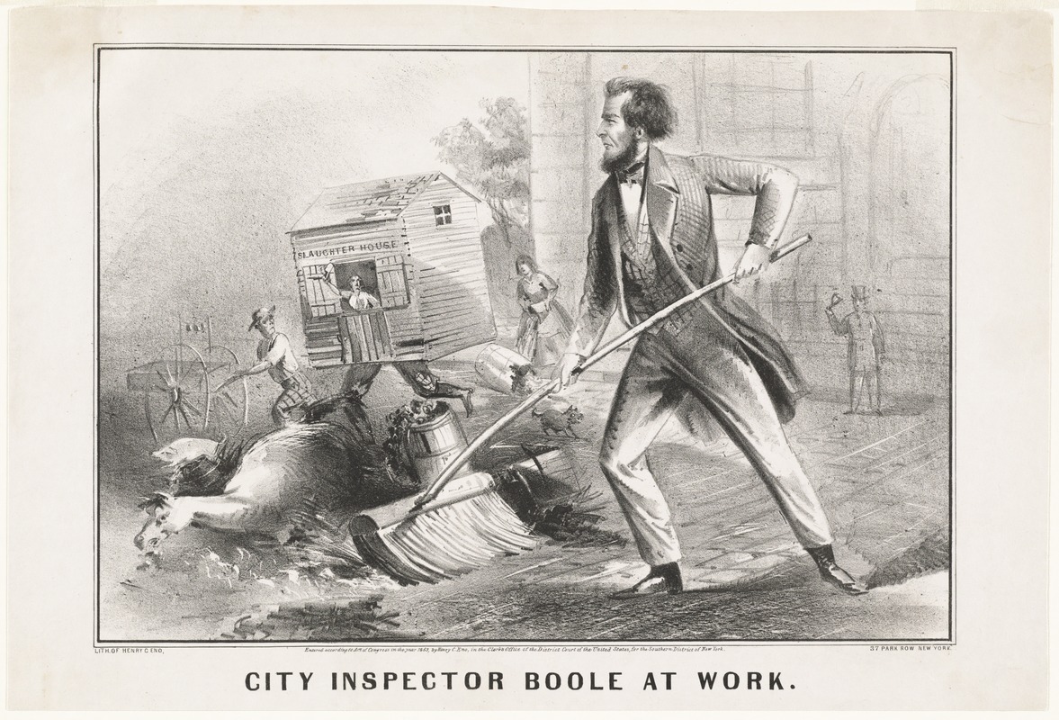 City Inspector Boole at work