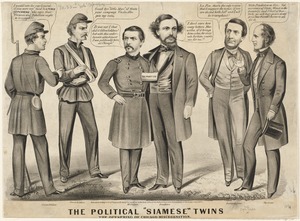 The political "Siamese" twins, the offspring of Chicago miscegenation
