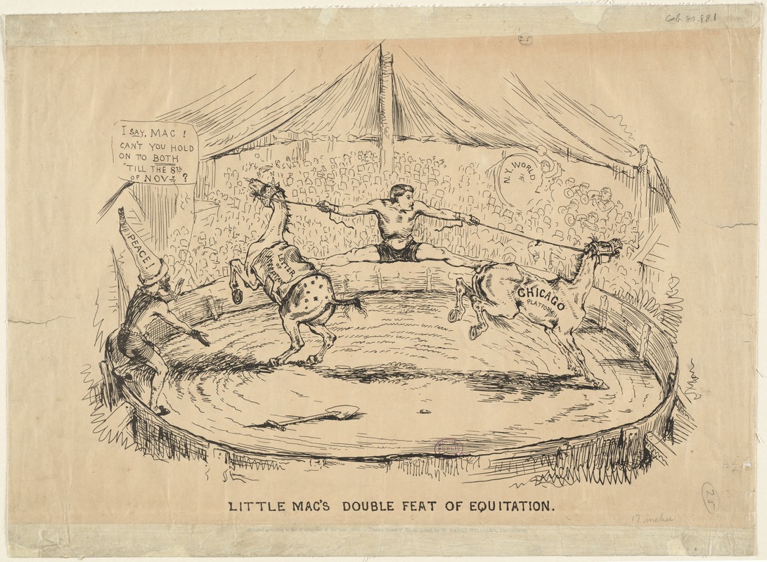 Little Mac's double feat of equitation