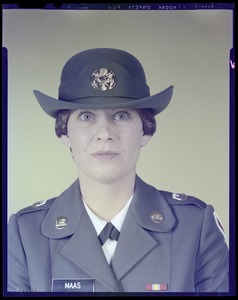 Women's uniform hat, front view