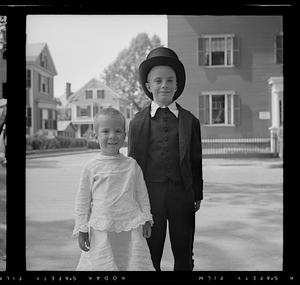 Two children, Chestnut Street Day