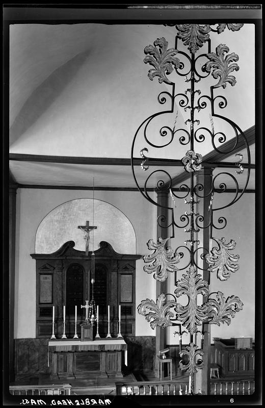 St. Michael's Church interior Digital Commonwealth