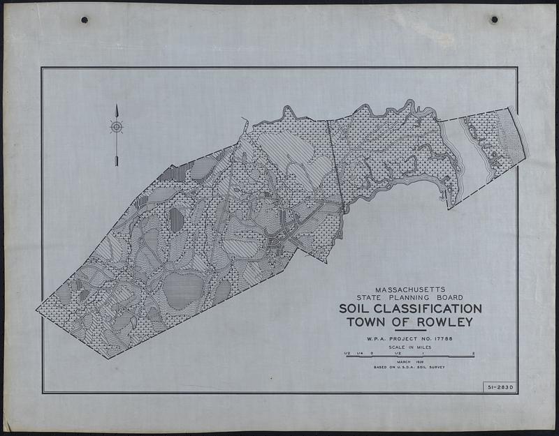 Soil Classification Town of Rowley Digital Commonwealth