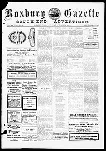Roxbury Gazette and South End Advertiser, October 14, 1911