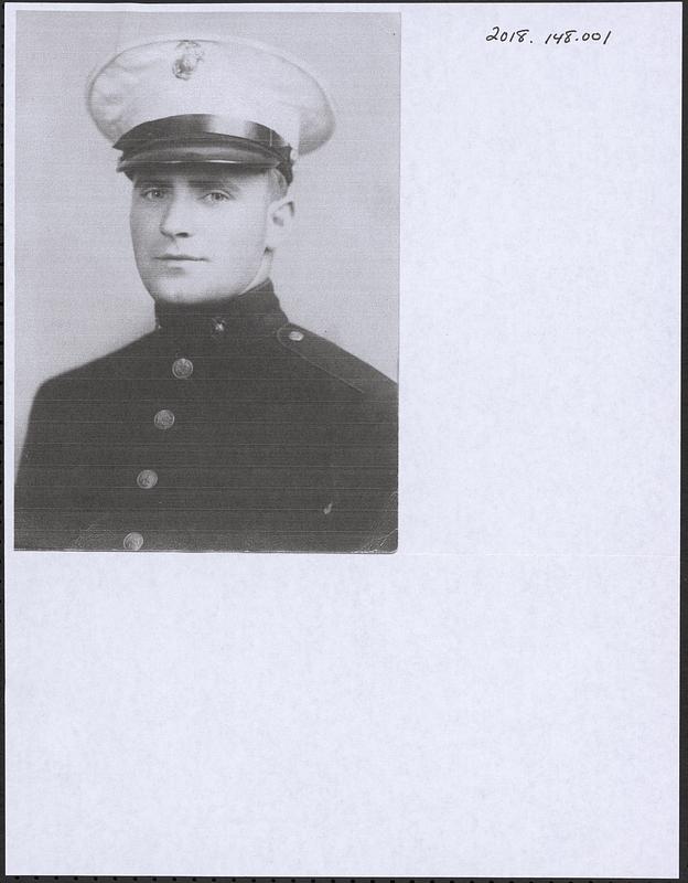 Frank Puchalski in his Marine uniform