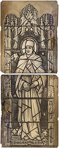 Cartoons for Friars Chapel window, St. Vincent Ferrars Church, N.Y.C.