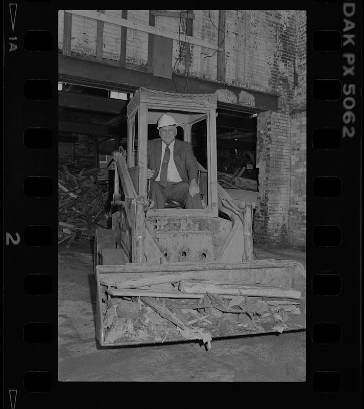 Firehouse demolition and groundbreaking