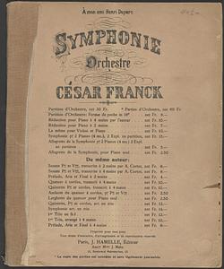 Symphonie (en ré mineur)