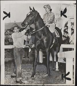 Defeats jockey Longden