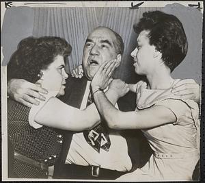 John Trovato & wife & daughter Mary