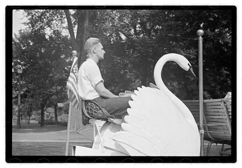Wm Hanscomb swan boat