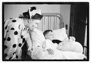 Harry W. Syer magician at Children's Hospital