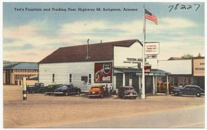 Ted's Fountain and Trading Post, highway 66, Seligman, Arizona