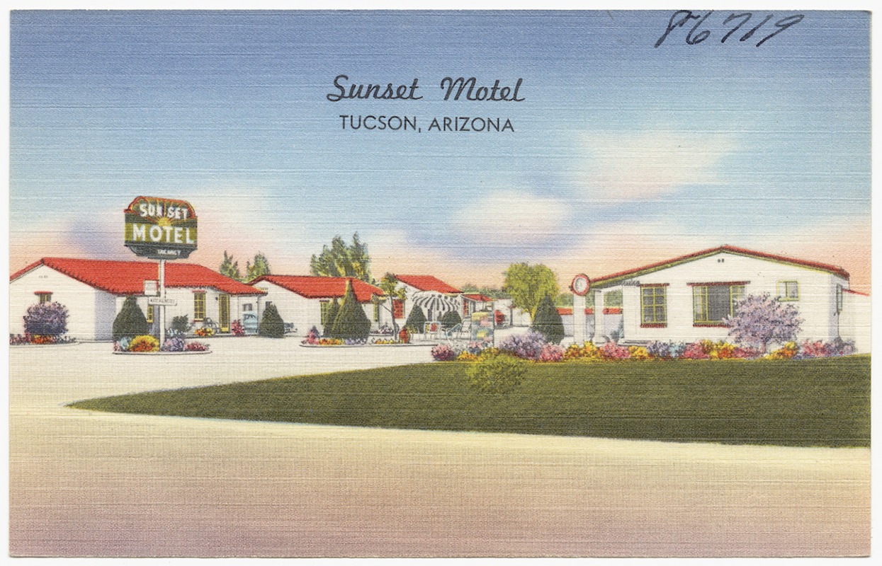 Sunset Motel, Tucson, Arizona