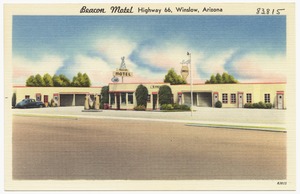 Beacon Motel, highway 66, Winslow, Arizona