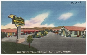 Thunderbird Motor Hotel, 2855 Fourth Ave, U.S. hwy. 80 east, Yuma, Arizona