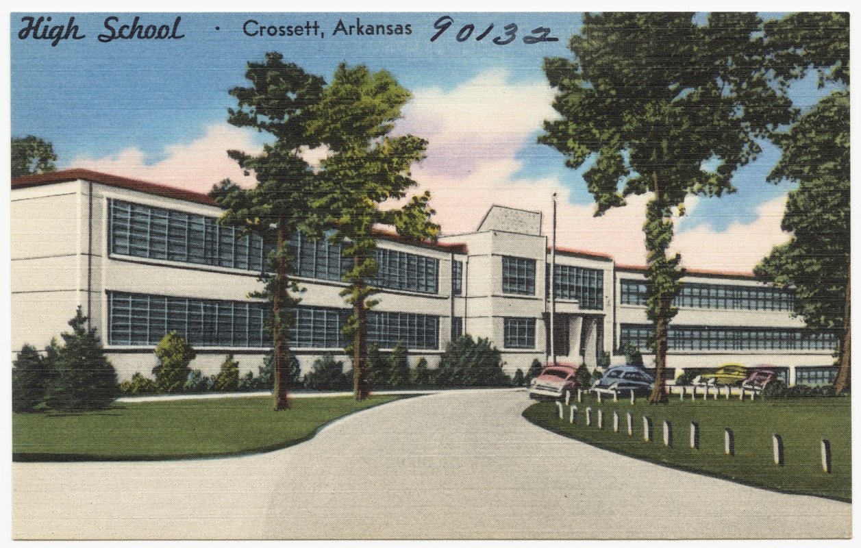 High school, Crossett, Arkansas Digital Commonwealth