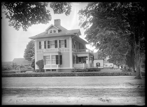 Hibbard house north and front