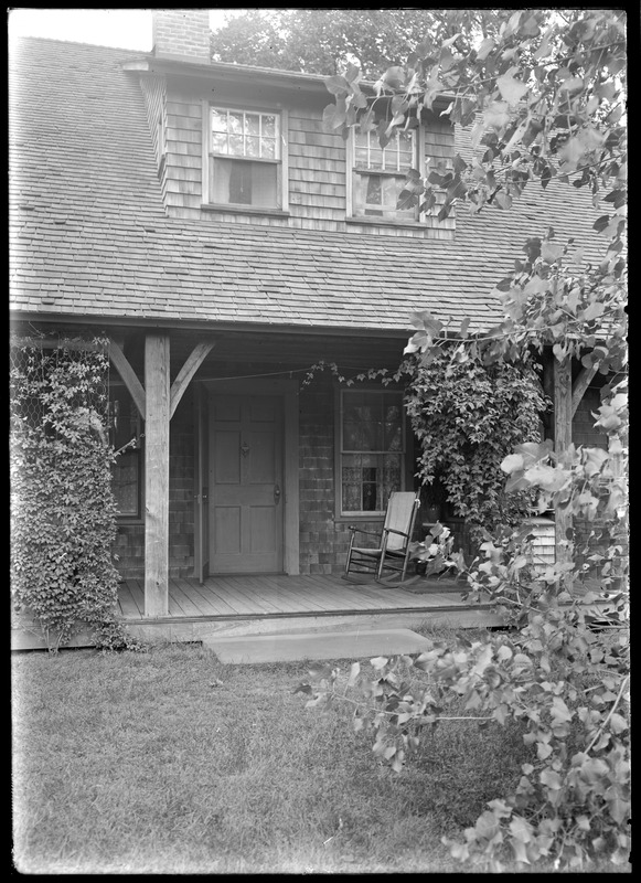 L C Fay door west front