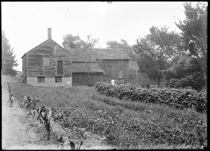 Alvah Colton shop & barn taken from south